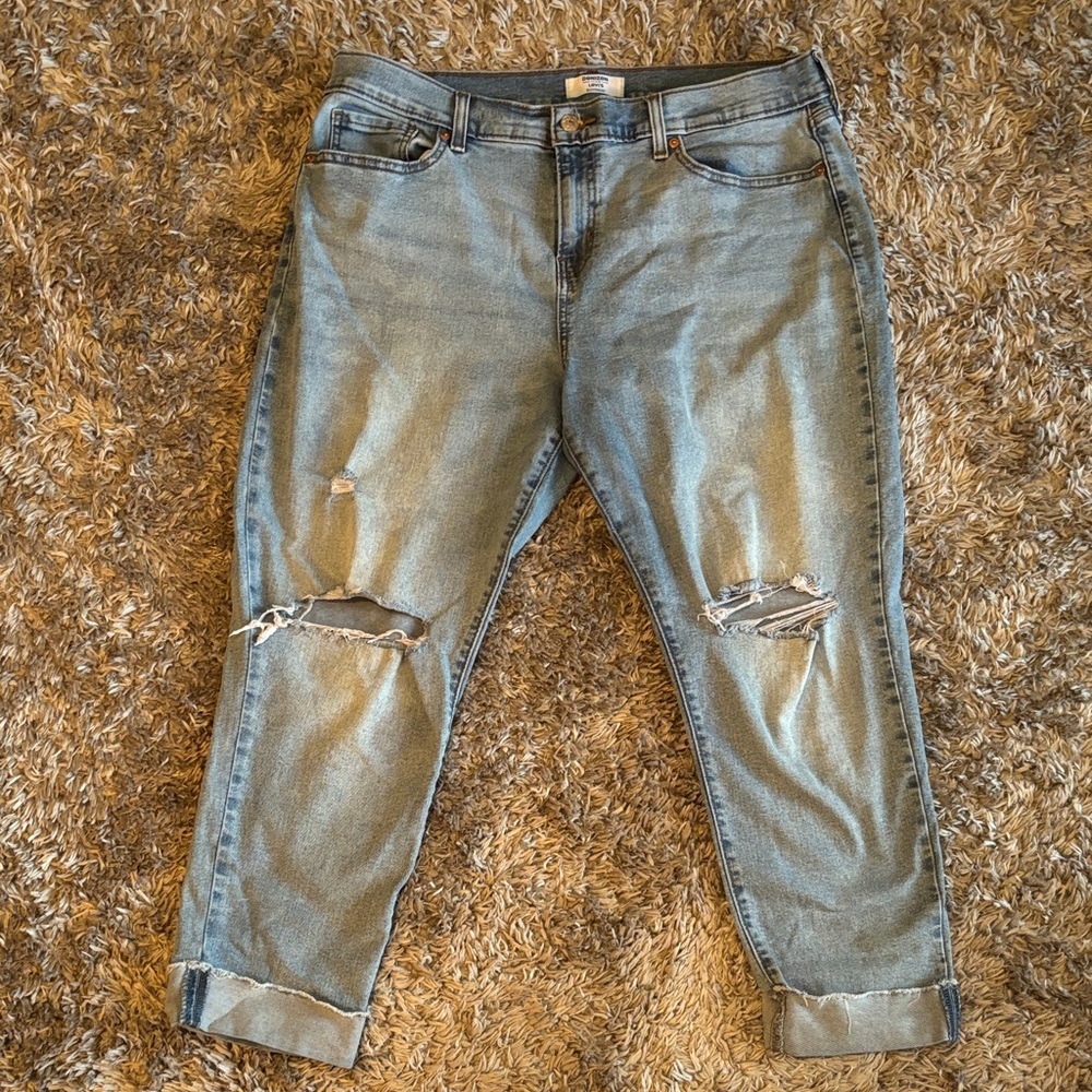 Denizen from Levi's Light Blue Boyfriend Jeans